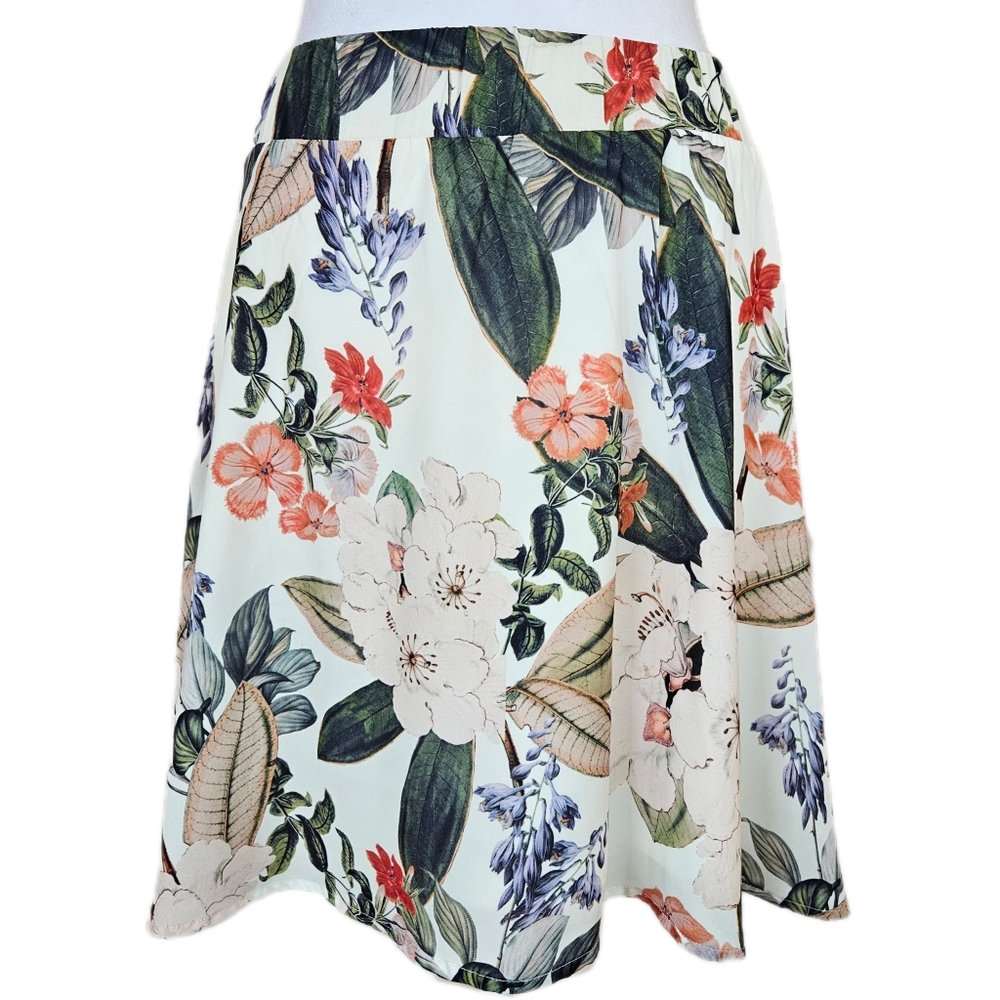 Show Meโ Your Mumu Floral A-Line Mini Skirt Womens Medium Tropical Summer Beach
